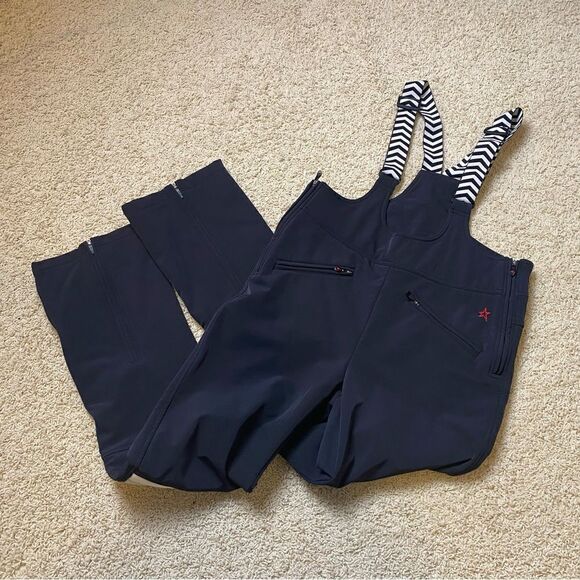 Perfect Moment Women's Black Isola Suspender Kick-flare Ski Pants Large - Picture 6 of 7